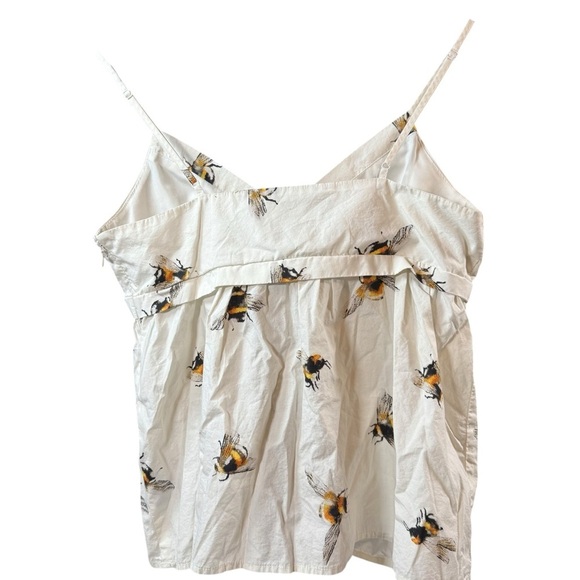 Victoria Beckham for Target Ivory Tank Top With Bee Print - Picture 4 of 15